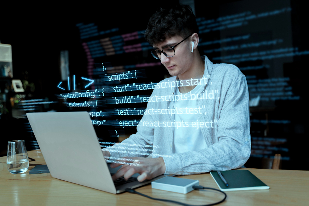 Изображение к статье о Python и Node.js
